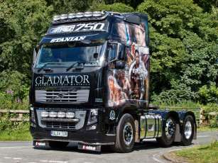 Картинка volvo+fh16++gladiator автомобили volvo+trucks тяжёлый грузовик седельный тягач