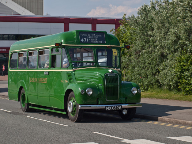 Обои картинки фото 1953 guy specialecw london transport gs26, автомобили, автобусы, общественный, транспорт, автобус