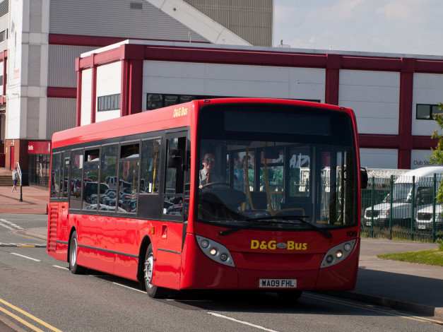 Обои картинки фото alexander dennis enviro 200 d&g buses 109, автомобили, автобусы, общественный, транспорт, автобус