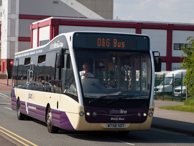Обои картинки фото optare versa d&g buses 174, автомобили, автобусы, общественный, транспорт, автобус