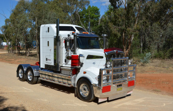 Картинка автомобили kenworth тягач седельный тяжелый грузовик