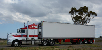 Картинка автомобили kenworth седельный тяжелый грузовик тягач