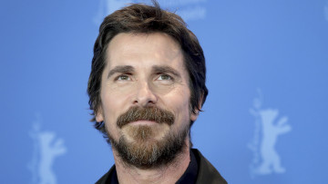 обоя мужчины, christian bale, борода, лицо, актер