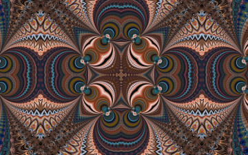 обоя 3д графика, фракталы , fractal, цвет, фон, узор