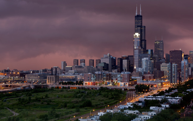 Обои картинки фото chicago, города, Чикаго, сша, здания
