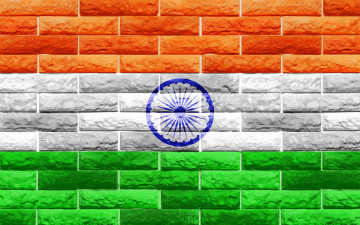 Картинка разное флаги +гербы кирпичи индия флаг цвета