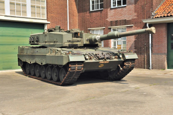 Картинка техника военная+техника танк 2a4 leopard боевой
