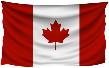 Картинка разное флаги +гербы канада