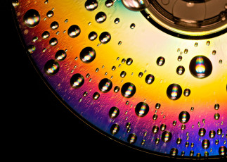 Картинка разное капли брызги всплески разноцветный диск