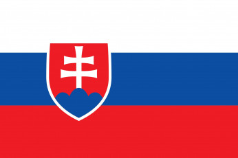 Картинка словакия разное флаги гербы белый красный синий