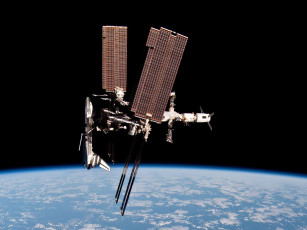 Картинка космос космические корабли станции тюнинг бумер металик