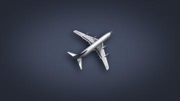 Картинка авиация 3д рисованые graphic боинг самолёт plane