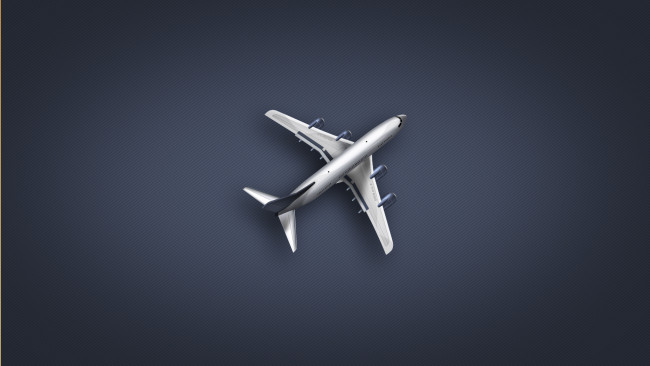 Обои картинки фото авиация, 3д, рисованые, graphic, боинг, самолёт, plane