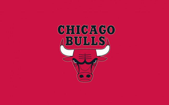 Обои картинки фото спорт, эмблемы клубов, фон, рога, бык, chicago, bulls