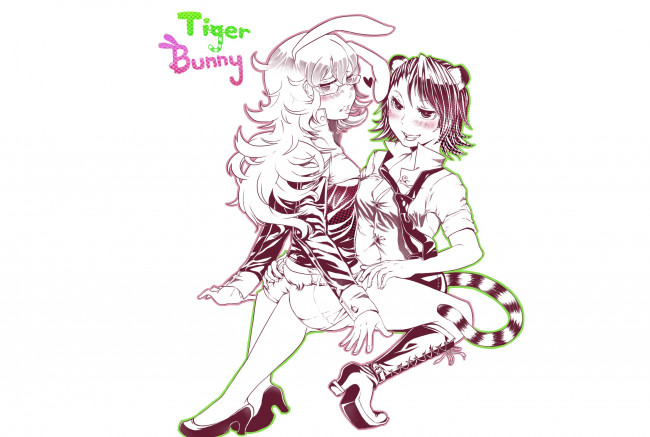Обои картинки фото аниме, tiger and bunny, котецу, барнаби