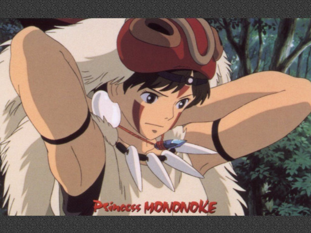 Обои картинки фото аниме, mononoke, hime