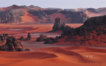 Картинка природа пустыни песок горе