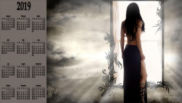 Картинка календари фэнтези женщина