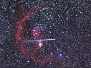 Картинка орион выхлоп ракеты космос галактики туманности