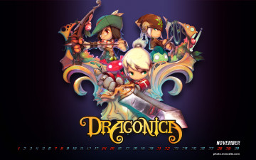 Картинка dragonica календари видеоигры