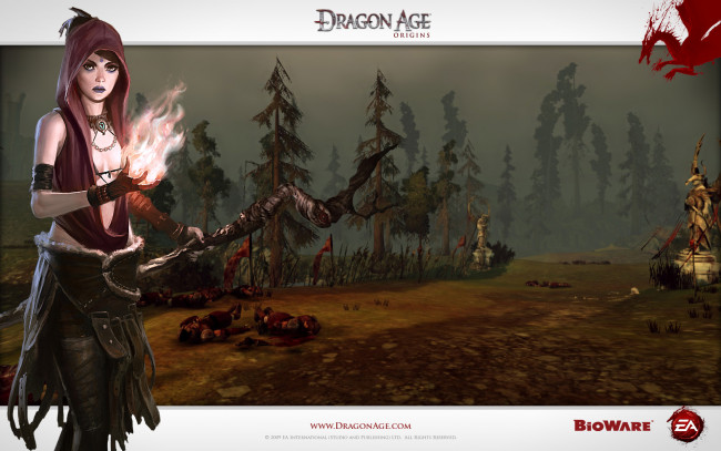 Обои картинки фото dragon, age, origins, видео, игры