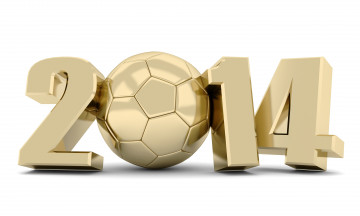 Картинка праздничные 3д графика новый год 2014 мяч