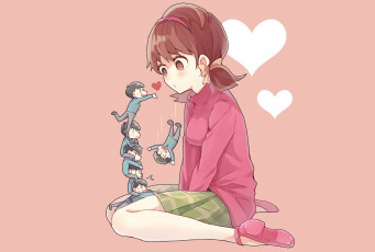Картинка аниме osomatsu-san девушка