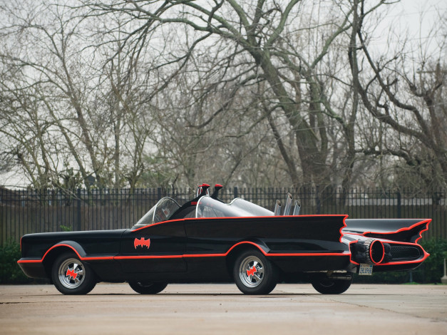 Обои картинки фото lincoln futura batmobile by fiberglass freaks concept 1966, автомобили, lincoln, futura, batmobile, by, fiberglass, freaks, concept, 1966