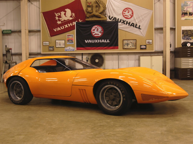 Обои картинки фото vauxhall xvr concept 1966, автомобили, vauxhall, xvr, concept, 1966
