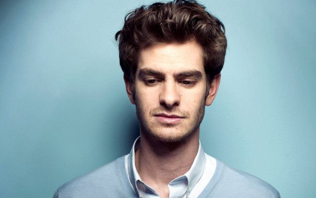 Обои картинки фото мужчины, andrew garfield, усики