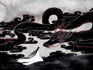 Картинка аниме mo+dao+zu+shi лань ванци дракон