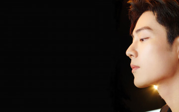 Картинка мужчины xiao+zhan актер лицо профиль