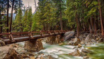 Картинка yosemite+national+park sierra+nevada california города -+мосты yosemite national park sierra nevada