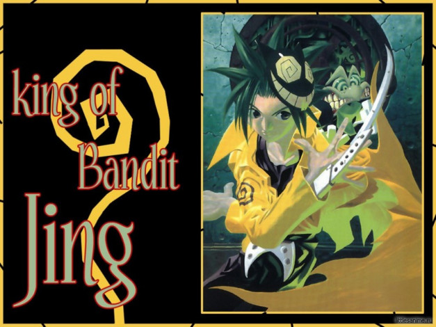 Обои картинки фото аниме, king, of, bandit, jing