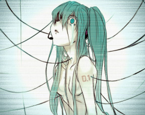 Картинка аниме vocaloid