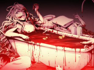 Картинка аниме weapon blood technology