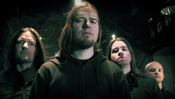 обоя insomnium, музыка, мелодик-дэт-метал, финляндия
