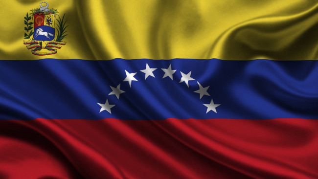 Обои картинки фото разное, флаги, гербы, венесуэла, flag, satin, venezuela