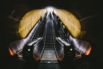 обоя washington metro dupont circle station, техника, метро, эскалатор, метрополитен