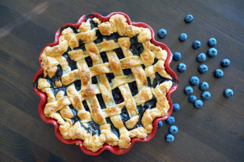 обоя еда, пироги, черника, черничный, blueberry, pie