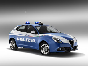 Картинка автомобили полиция alfa romeo