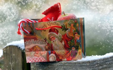 Картинка праздничные подарки+и+коробочки пакет праздничный