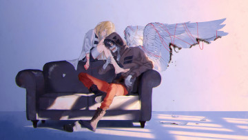 Картинка аниме satsuriku+no+tenshi ангел кровопролития