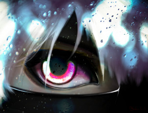 Картинка аниме tokyo+ghoul глаз kaneki ken