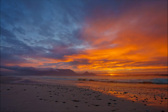 Картинка природа восходы закаты закат пляж море