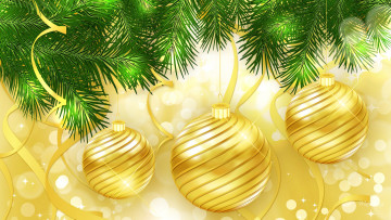 Картинка праздничные векторная+графика+ новый+год ветка украшение новый год шарик елка рождество