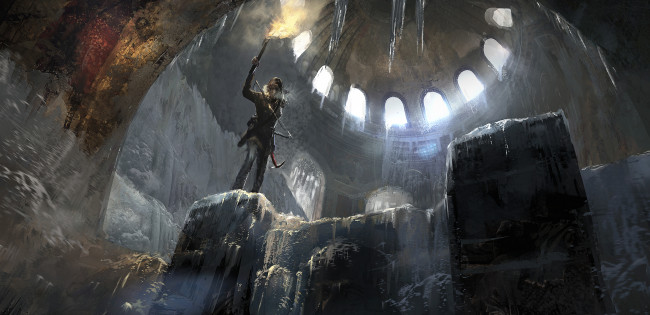 Обои картинки фото видео игры, rise of the tomb raider, rise, of, the, tomb, raider, 2015