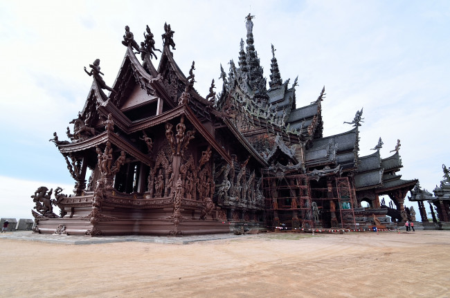Обои картинки фото города, - исторические,  архитектурные памятники, святилище, таиланд, паттайя