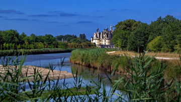 Картинка chambord города замки+франции река замок