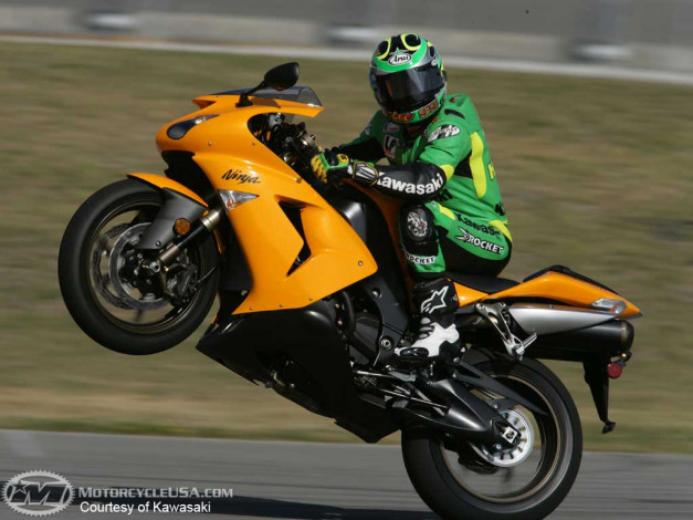 Обои картинки фото kawasaki, zx10, мотоциклы